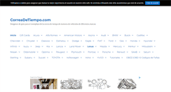 Desktop Screenshot of correadetiempo.com